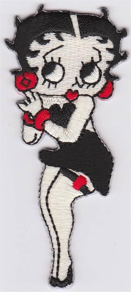 Betty Boop stoffen opstrijk patch embleem #10, Ophalen of Verzenden, Nieuw, Shirt