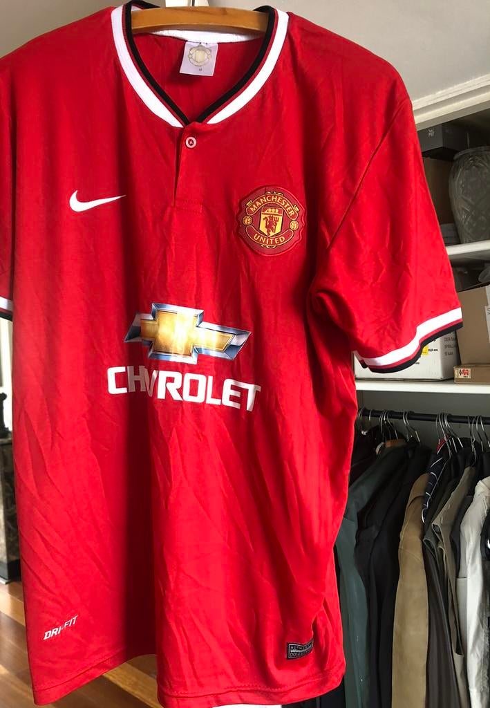 Shirt Manchester United 2015 Di Maria maat M, Maat M, Ophalen of Verzenden, Gebruikt, Shirt