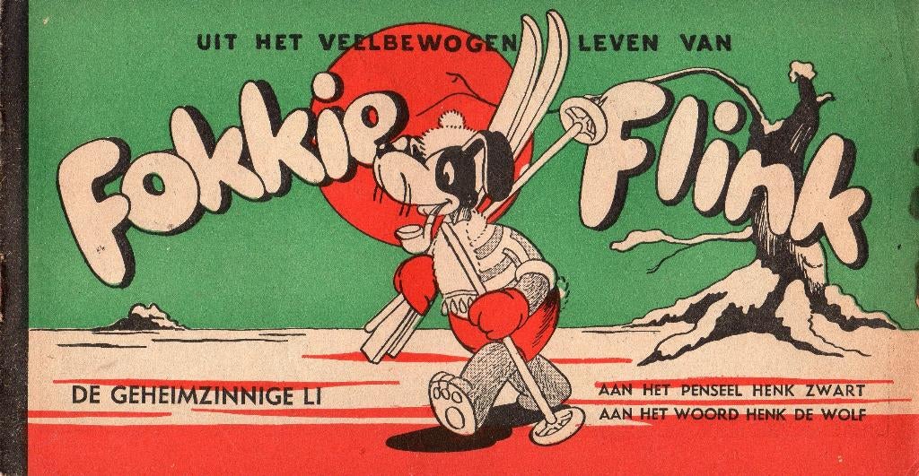 Fokkie Flink "De geheimzinnige Li" NR0514, Boeken, Stripboeken, Eén stripboek, Verzenden, Gelezen