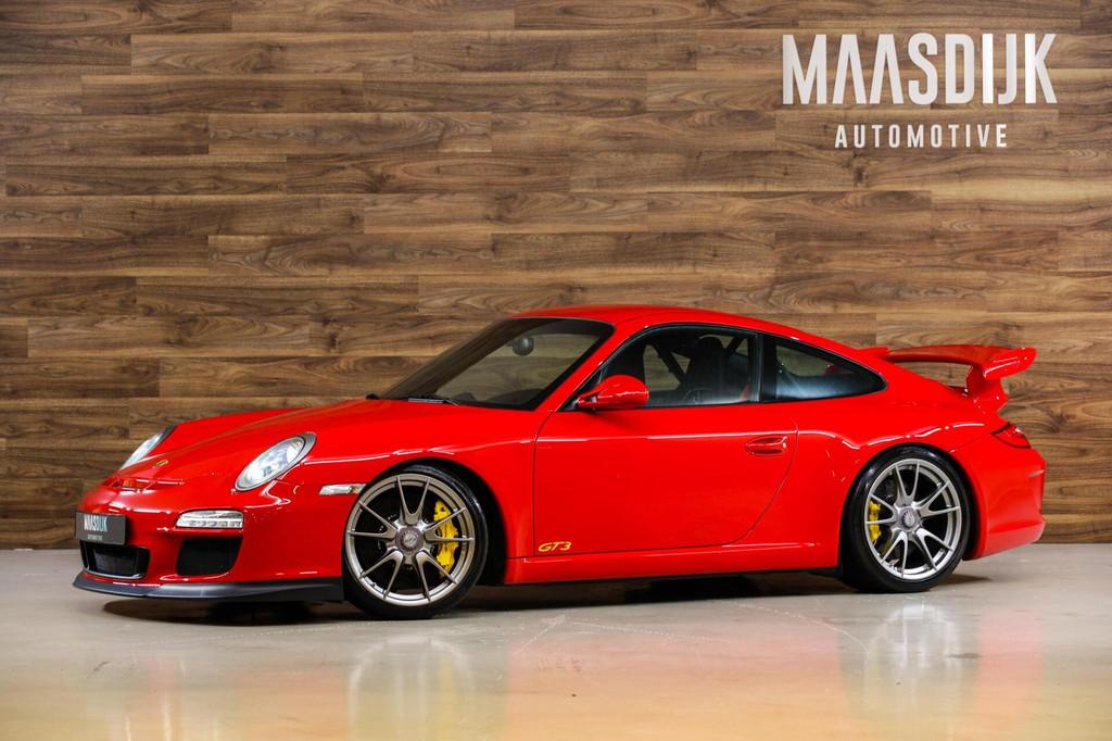 Porsche 997.2 3.8 GT3|PCCB|Clubsport|Chrono|Lift|Carbon|, Auto's, Porsche, Euro 5, 4 stoelen, Alcantara, Xenon verlichting