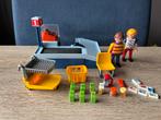Playmobil Kassa Supermarkt met Poppetjes en Accessoires, Ophalen of Verzenden, Gebruikt