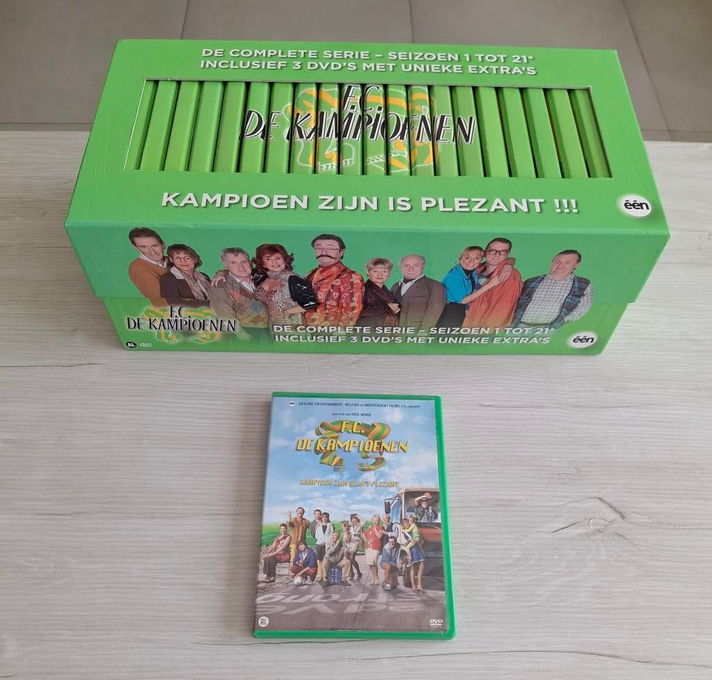 Complete serie fc de kampioenen in luxeboxset in nieuwstaat!, Ophalen of Verzenden, Zo goed als nieuw