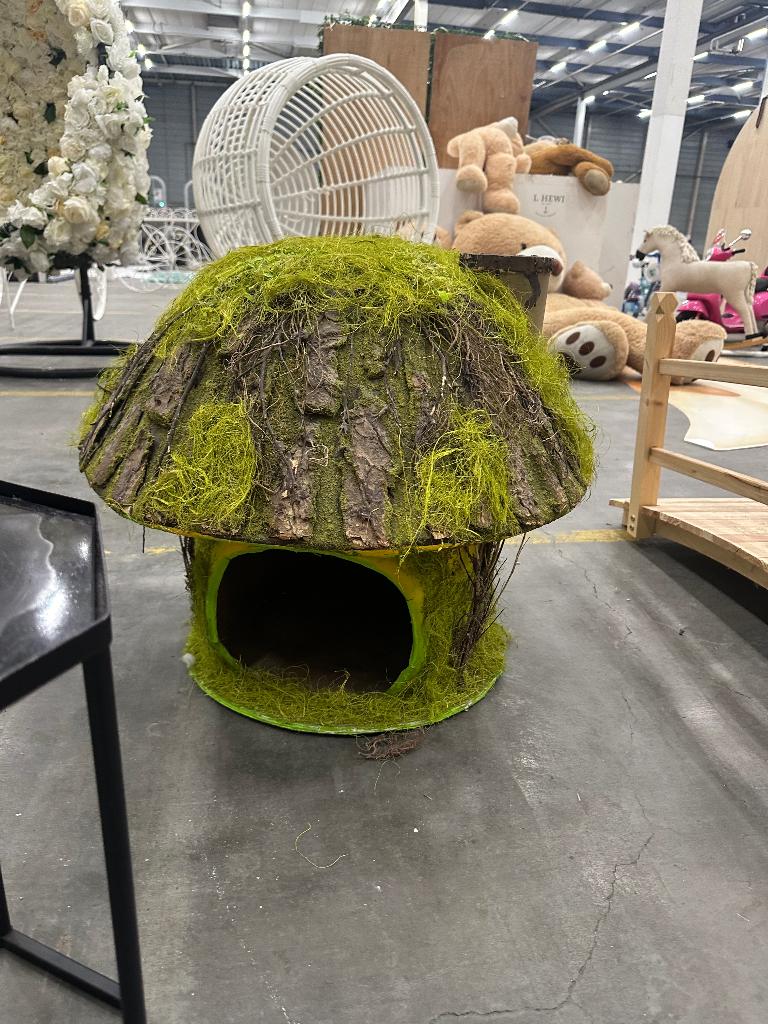 Paddenstoel groen, Ophalen, Gebruikt