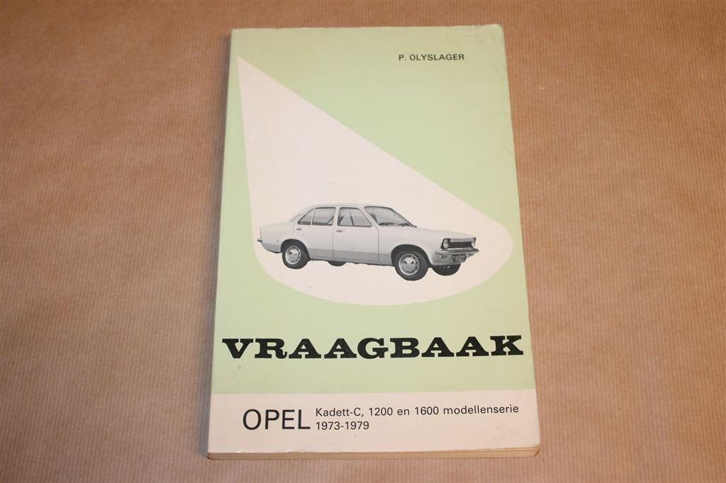 Vraagbaak Opel Kadett-C — Onderhoud & Reparatie 1973-1979, Ophalen of Verzenden