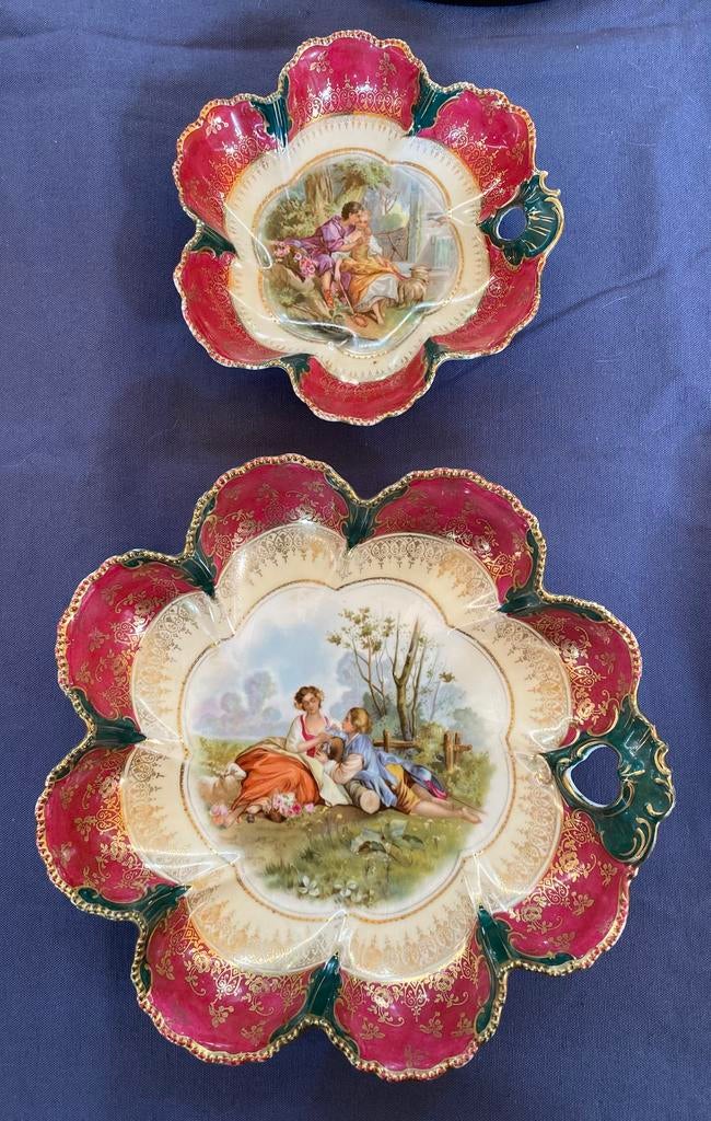 GEZOCHT: soortgelijke presenteerschalen, Antiek en Kunst, Verzenden