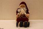 Kerstman zittend op de slee 44377, Diversen, Kerst, Ophalen of Verzenden, Gebruikt