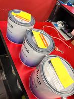 7,5 L Binnenlak geel waterbasis, ongeopend, Doe-het-zelf en Verbouw, Verf, Beits en Lak, Ophalen, Geel, Nieuw, Lak