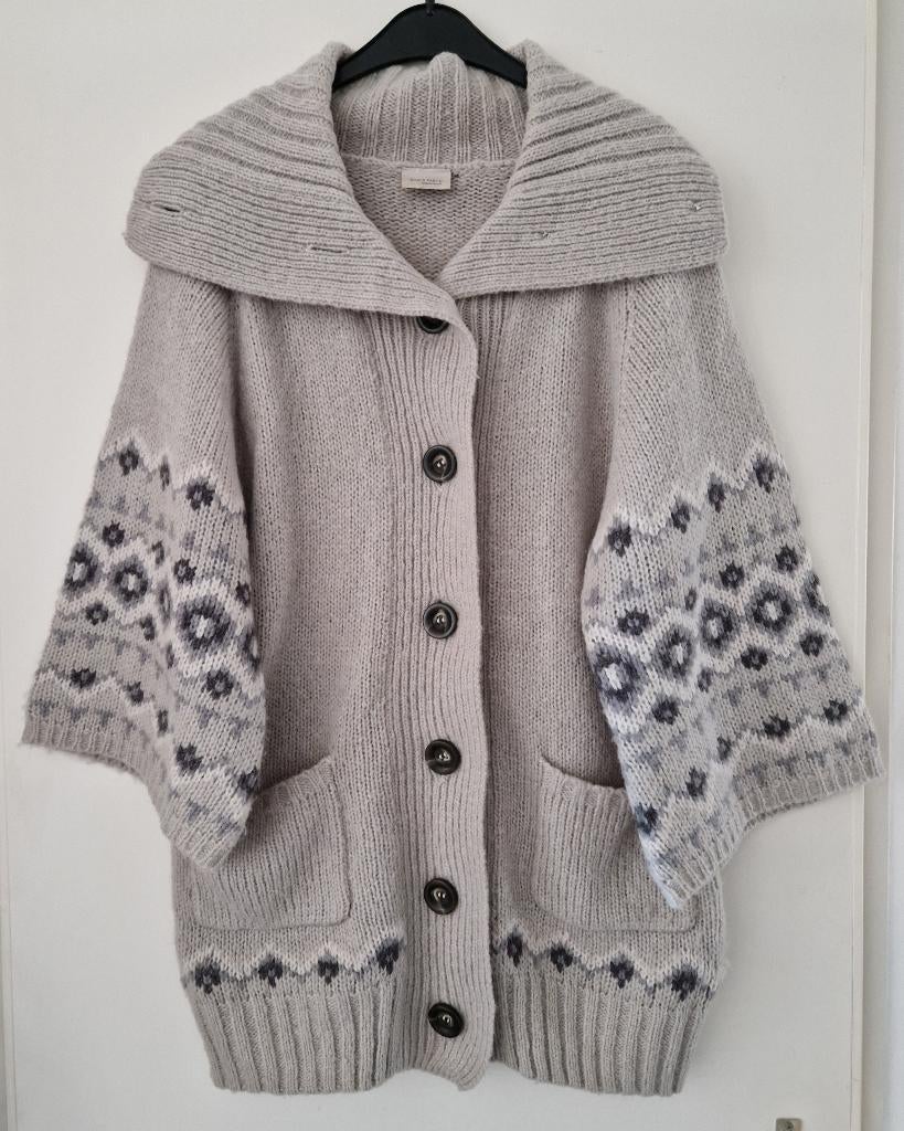 Grijs gebreid dames vest Bonaparte maat M, Kleding | Dames, Truien en Vesten, Maat 38/40 (M), Ophalen of Verzenden, Zo goed als nieuw