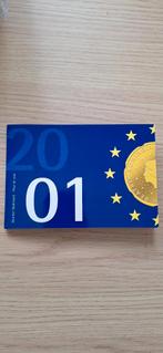 Gulden Muntset 2001 - Vaarwel Gulden, Welkom Euro Proof Set, Postzegels en Munten, Munten | Nederland, Ophalen of Verzenden