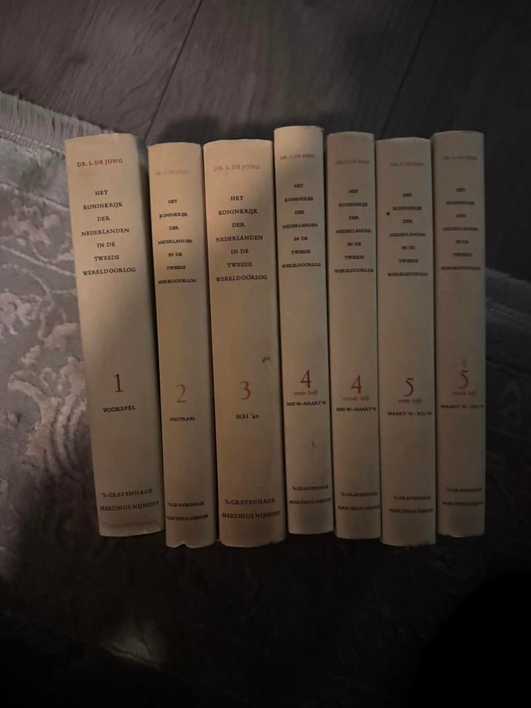 Het Koninkrijk der Nederlanden in WO II - L. de Jong, Ophalen, Tweede Wereldoorlog, Gelezen, Algemeen