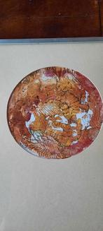 Surrealistisch schilderij, Han Fakens,gemengde techniek., Ophalen of Verzenden