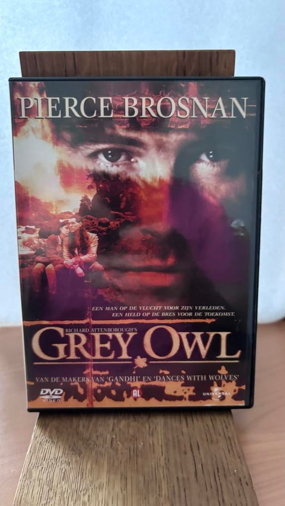 Grey Owl DVD - Pierce Brosnan, Alle leeftijden, Ophalen of Verzenden, Zo goed als nieuw, Waargebeurd drama