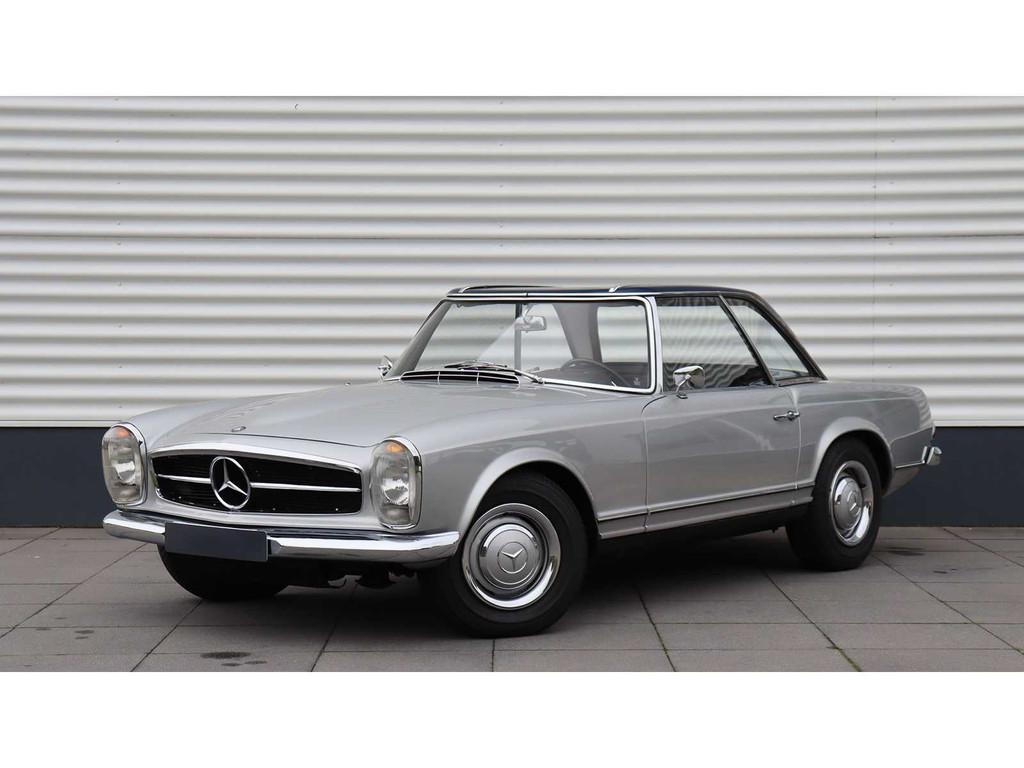 Mercedes-benz - 230 SL AUTOMAAT - Pagode - Oldtimer - 09-XG-, Auto's, Overige carrosserieën, Mercedes-Benz, Bedrijf, Zilver of Grijs