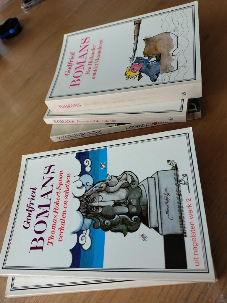 5 boeken van Godfried Bomans, Ophalen of Verzenden, Verhalen