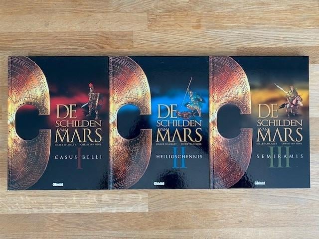 Schilden van Mars, HC, Set 1 t/m 3, Chaillet, Romeinen, Complete serie of reeks, Ophalen of Verzenden, Zo goed als nieuw