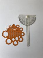 instelbare gradenboog en werktuigkundig sjabloon, Ophalen, Zo goed als nieuw