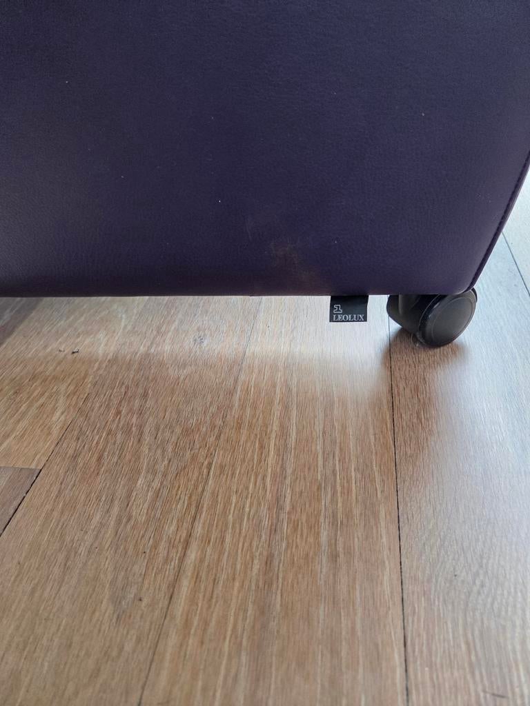 Te koop 2 leolux eetkamer stoelen., Ophalen of Verzenden, Zo goed als nieuw, Rechthoekig