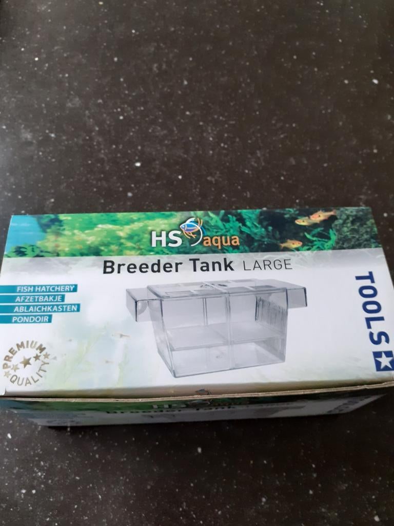 Breeder tank, Dieren en Toebehoren, Vissen | Aquaria en Toebehoren, Ophalen, Zo goed als nieuw, Leeg aquarium