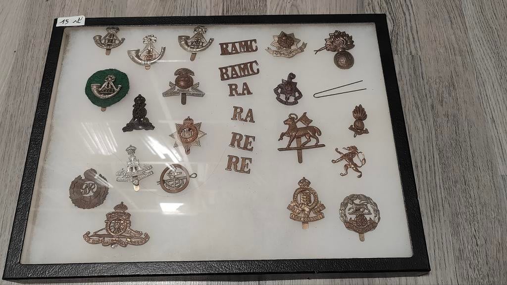 Britse wo2 insignia, Ophalen of Verzenden, Landmacht, Engeland, Embleem of Badge