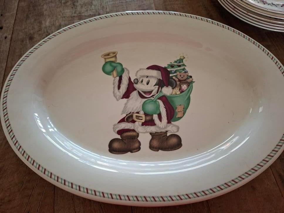 Mooie disney Mickey mouse schaal, Nieuw, Ophalen of Verzenden, Overige stijlen, Glas