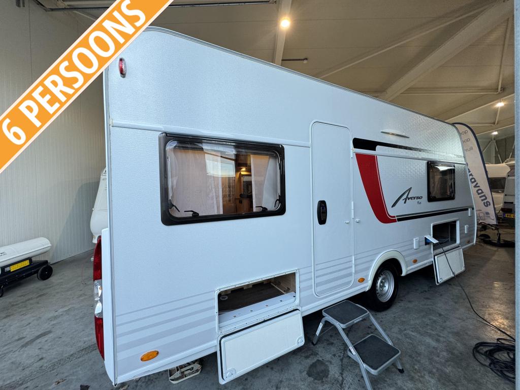Bürstner Averso Plus 510 TK / 6 persoons / voortent, Caravans en Kamperen, Rondzit, Overige typen, Bedrijf, Bürstner
