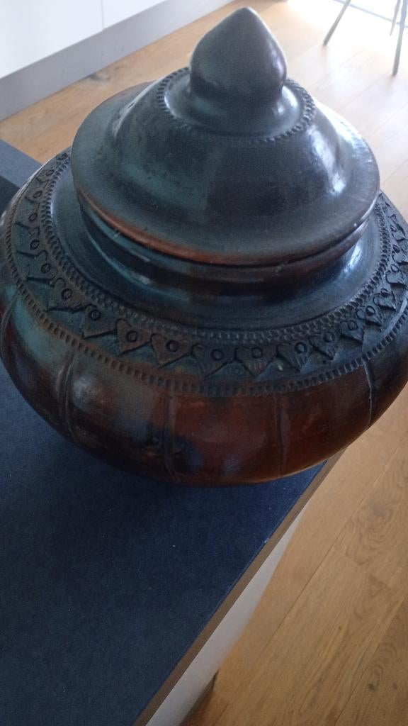 2 Chique gedecoreerde potten, Ophalen