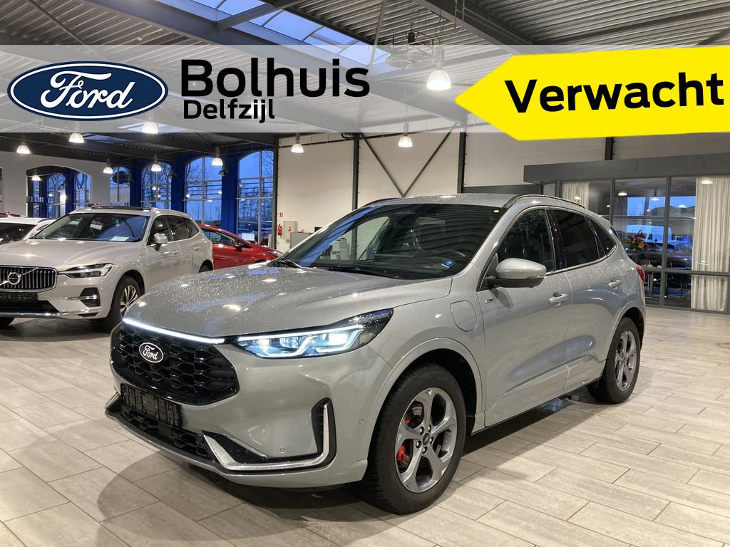 Ford Kuga 2.5 PHEV 243 pk ST-Line X I AGR stoelen | Adapt Cr, Gebruikt, Zwart, Bedrijf, Adaptive Cruise Control