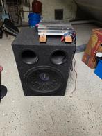 Subwoofer met versterker, werking onbekend, Ophalen, Gebruikt