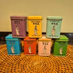 Vintage tea blikjes, kwong sang tea co., Ophalen of Verzenden, Gebruikt, Overige