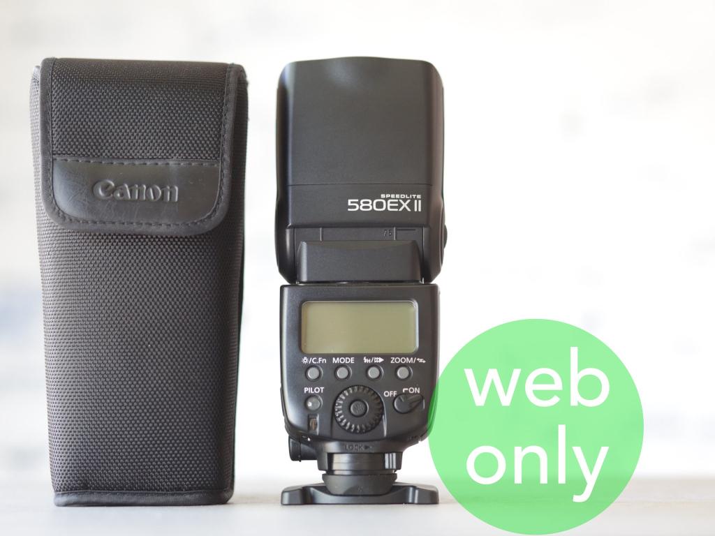 Canon Speedlite 580EX II, Audio, Tv en Foto, Fotografie | Flitsers, Niet ingevuld, Canon, Niet ingevuld, Zo goed als nieuw