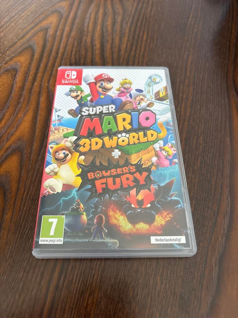 Super Mario 3D World + Bowser's Fury Nintendo Switch, Spelcomputers en Games, Games | Nintendo Switch, Gebruikt, Eén computer