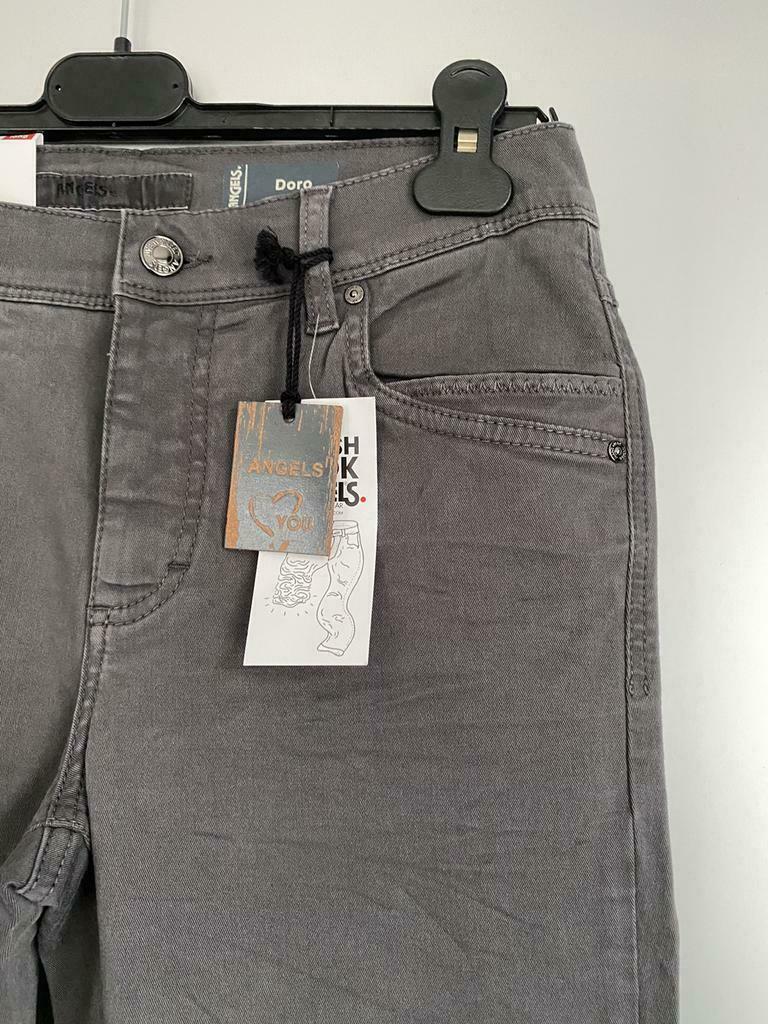 F1245 Nieuw: Angels: spijkerbroek jeans 36=S broek L32 grijs, Nieuw, Ophalen of Verzenden, W28 - W29 (confectie 36), Angels
