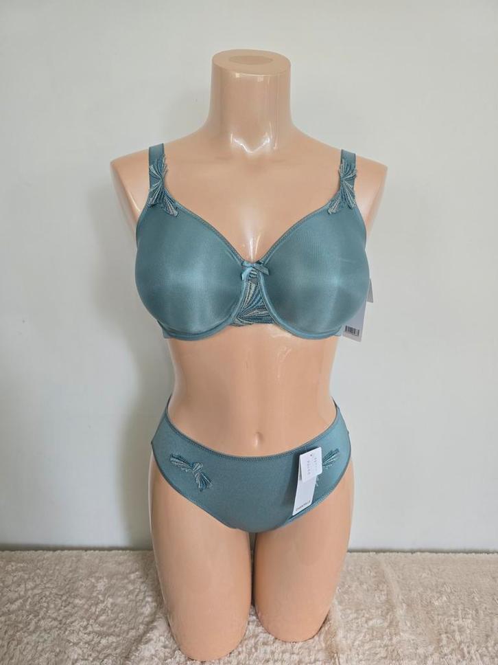 New chantelle hedona bh 80d 85d 90d 85e 90e 75f 80f 85f 90f, Blauw, ., Ophalen of Verzenden, .