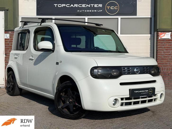 Nissan Cube 1.6 Pure/CLIMA/PANO/CAMERA/NAVI/CRUISE/APK, Auto's, Nissan, Bedrijf, Te koop, Cube, ABS, Airbags, Airconditioning