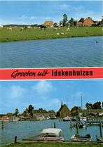 Groeten uit Idskenhuizen - 2 afb - ongelopen, Verzamelen, Ansichtkaarten | Nederland, Ophalen of Verzenden, Voor 1920, Ongelopen