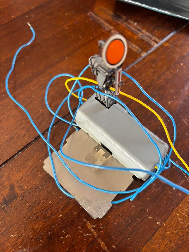 MARKLIN VOOR- SEINPAAL COMPLEET ( zie foto’s), Hobby en Vrije tijd, Modeltreinen | H0, Wisselstroom, Gebruikt, Overige typen, Ophalen of Verzenden