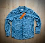 Levi’s denim / spijker overhemd shirt regular fit L, Kleding | Heren, Ophalen of Verzenden, Zo goed als nieuw, Blauw, Halswijdte 41/42 (L)
