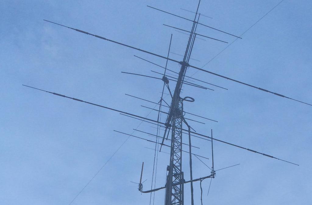 Te Koop: HyGain TH-2MK3 2 Elm. HF Beam, Ophalen, Gebruikt, Antenne