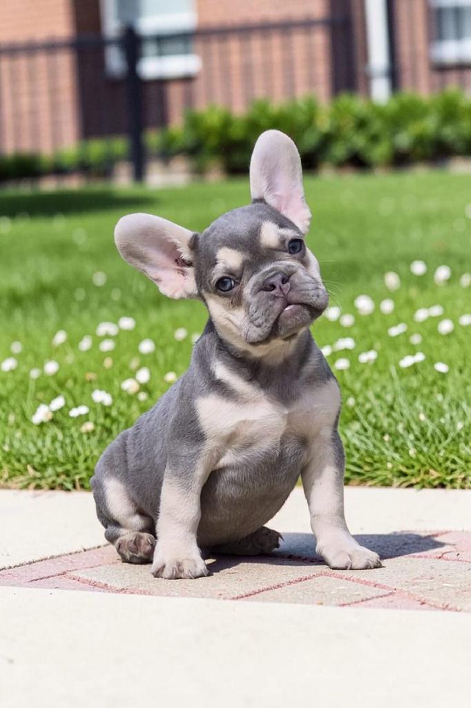 Prachtige Raszuivere Franse Bulldog Pups, Dieren en Toebehoren, 15 weken tot 1 jaar, Buitenland, Parvo, Bulldog