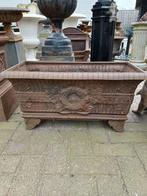 Gietijzeren jadiniere, Ophalen, Rond, Metaal, Minder dan 30 cm