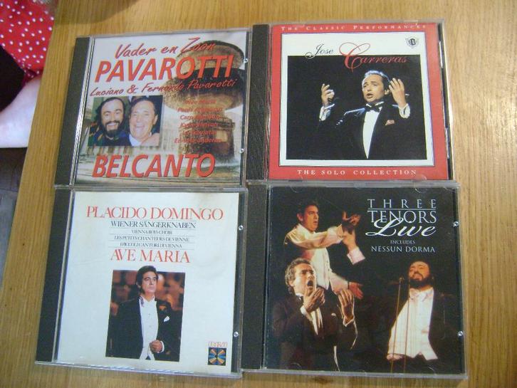 CD's Three Tenors / Pavarotti / Domingo / Carreras (6x), Cd's en Dvd's, Cd's | Klassiek, Gebruikt, Vocaal, Ophalen of Verzenden