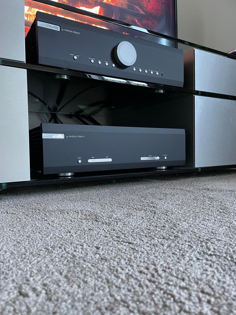 Musical Fidelity M6 PRX & M6 PRE (nieuwstaat), Audio, Tv en Foto, Zo goed als nieuw, 120 watt of meer, Stereo, Ophalen