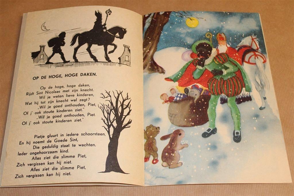 Vintage Boek St. Nicolaas Versjes [1960], Diversen, Sinterklaas, Gebruikt, -, -, Ophalen of Verzenden