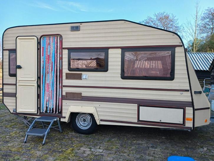 Caravan merk Bergland type 395 Mont Blanc, Caravans en Kamperen, Caravans, Particulier, 500 - 750 kg, Kachel, Koelkast, Luifel