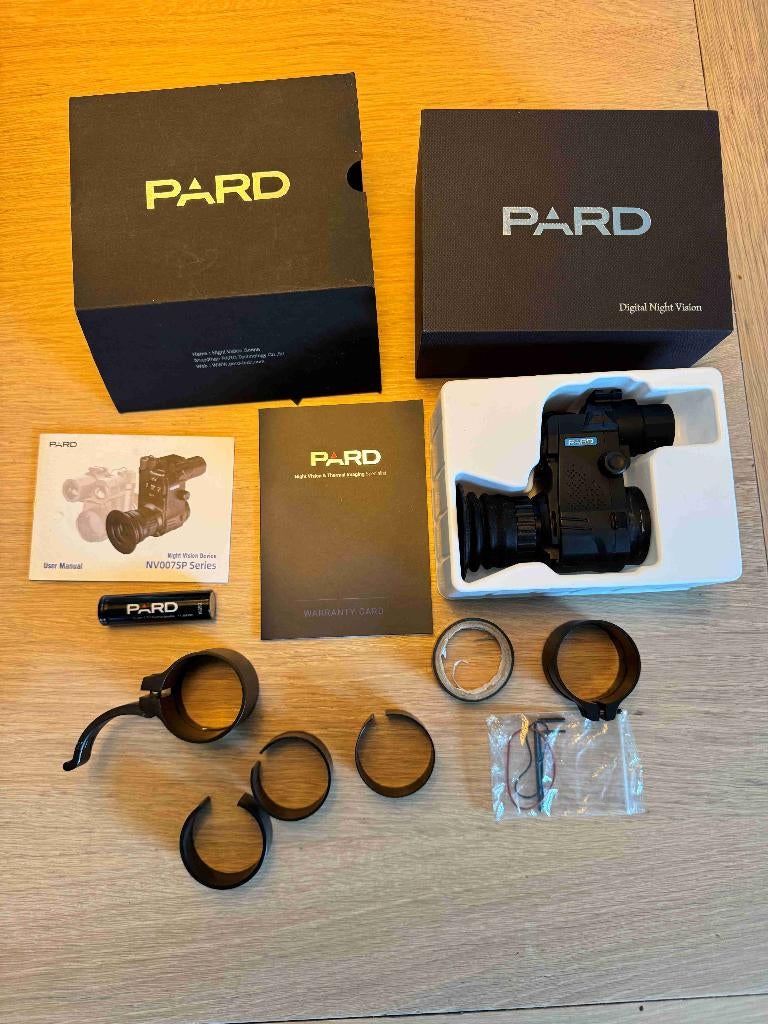 jacht Pard NV007SP restlichtversterker, Audio, Tv en Foto, Optische apparatuur | Verrekijkers, Ophalen, Zo goed als nieuw, 20x of meer