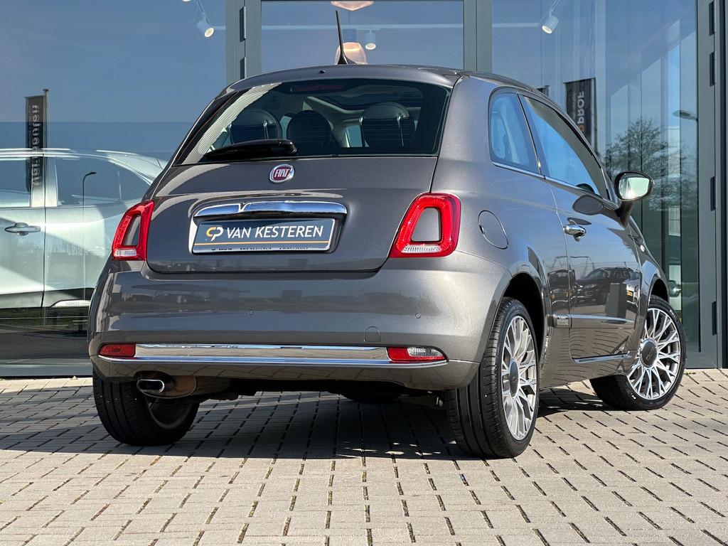 FIAT 500 1.2 69pk Lounge | Pano | Navi | PDC | Cruise C. | D, Stof, Gebruikt, 4 cilinders, 840 kg