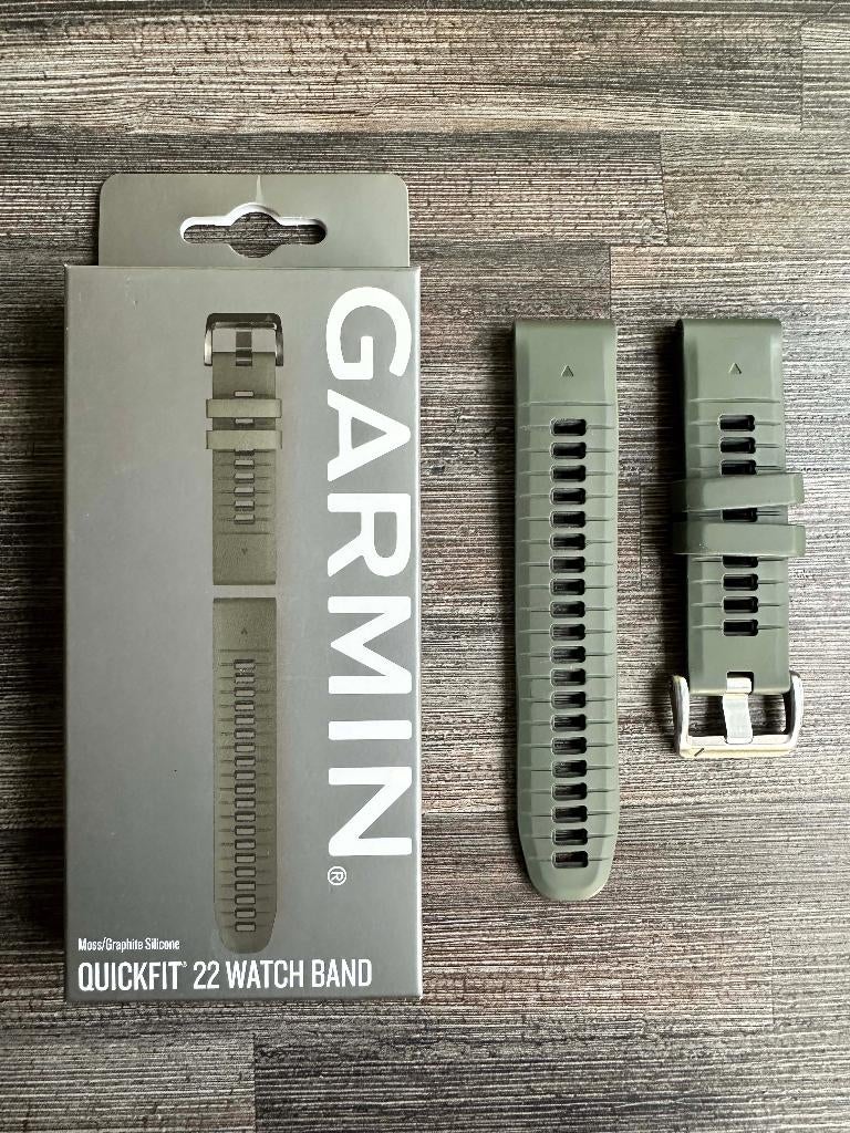 25113 Originele Nieuwe Garmin Quickfit horlogeband 22mm, Garmin Nederland BV, GARMIN, https://support.garmin.com/nl-NL/, Bramenberg 9-3 3755 BT Eemnes