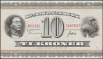 Denemarken 10 kroner 1971 XF p.44ae (# 89), Verzenden, Overige landen, Los biljet