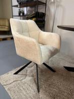 4x stoel creme - 4x stoel wit - eetkamerstoel wit #12, Ophalen, Wit, Nieuw, Vier