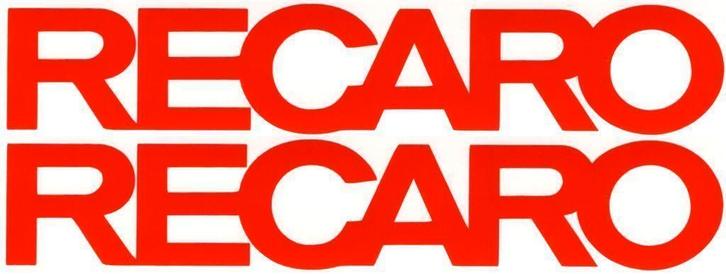 Recaro sticker set #2, Auto diversen, Autostickers, Ophalen of Verzenden